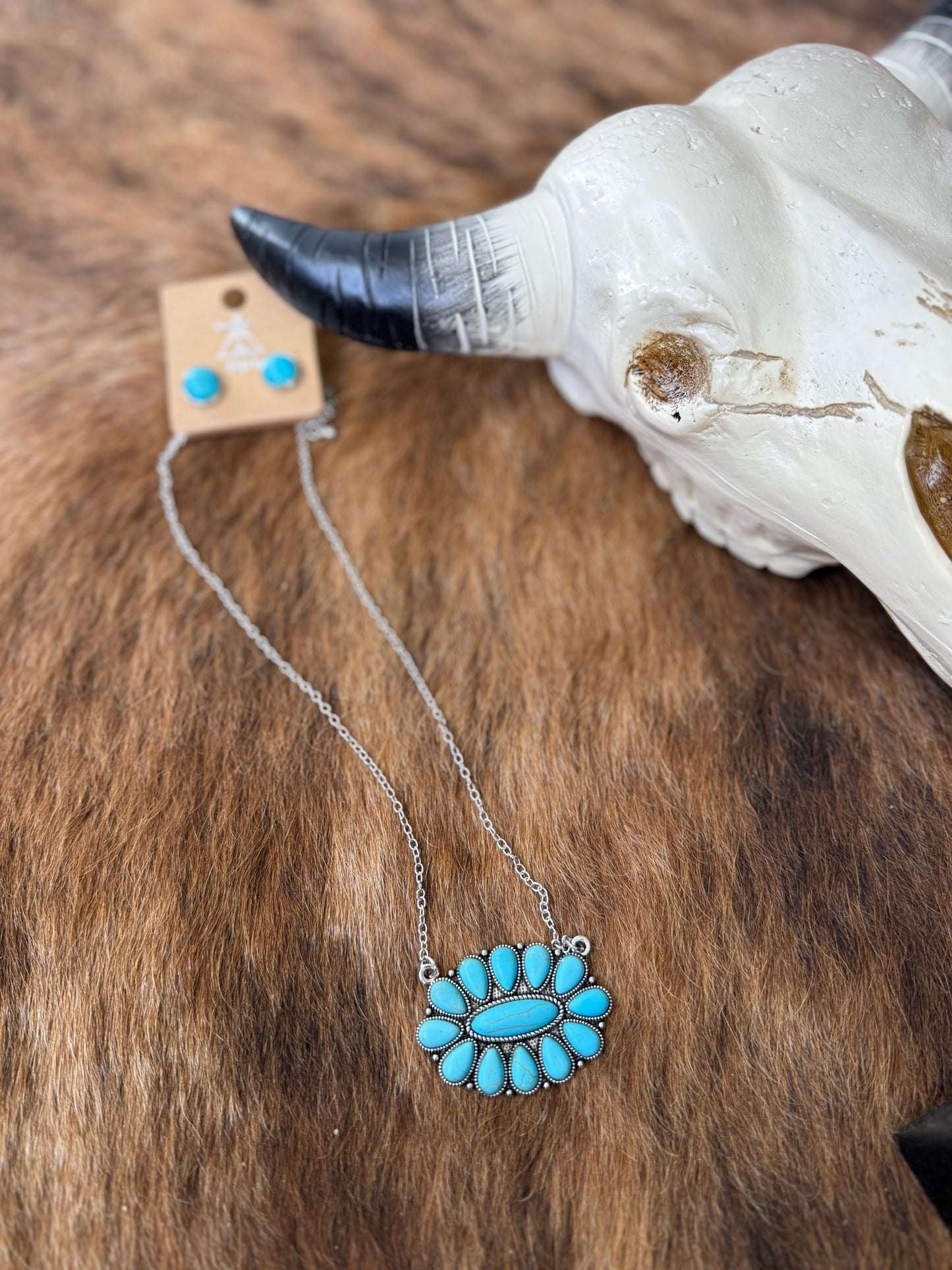 Concho Necklace Set