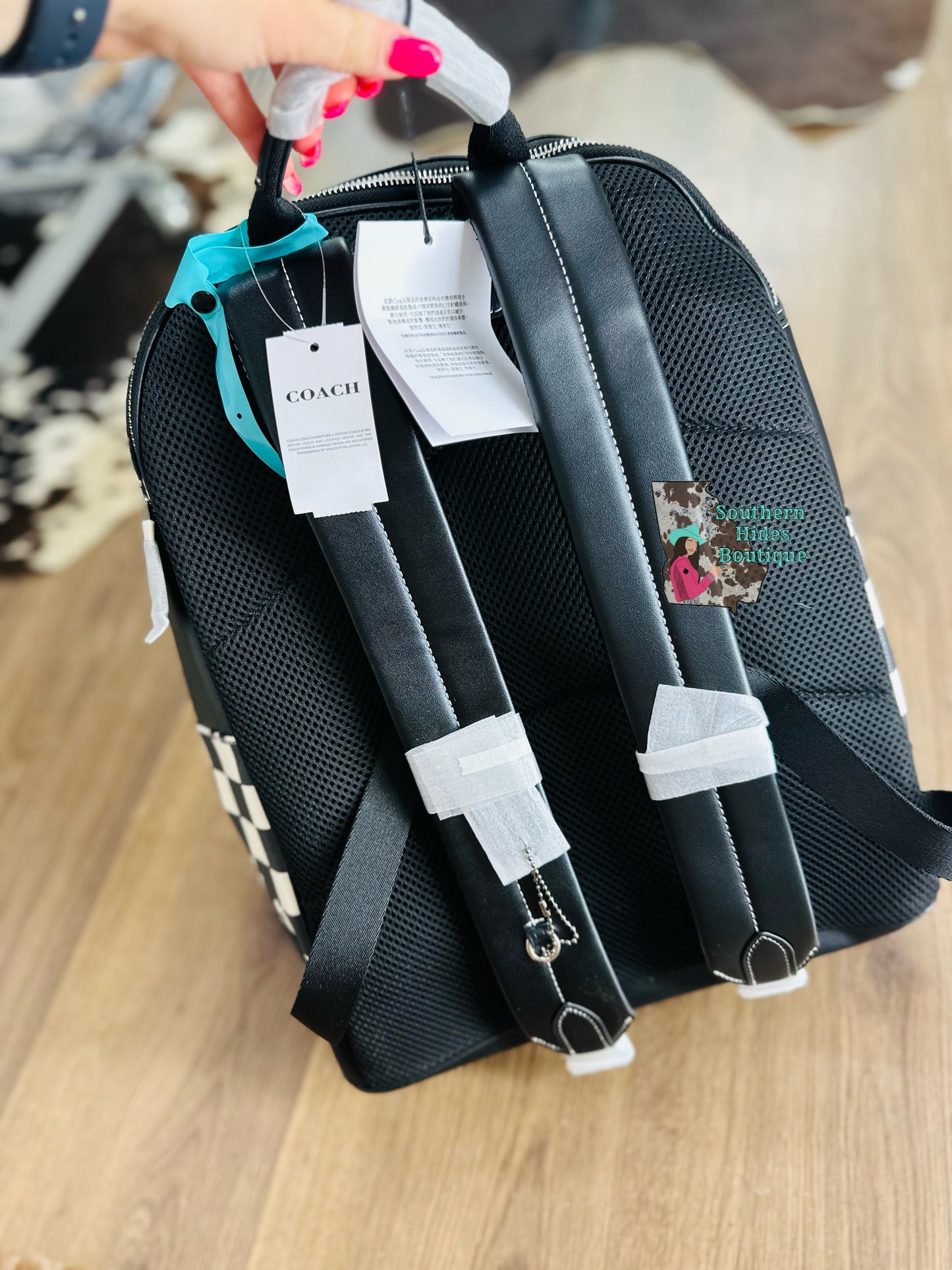 Checkered Backpack **PRE ORDER**