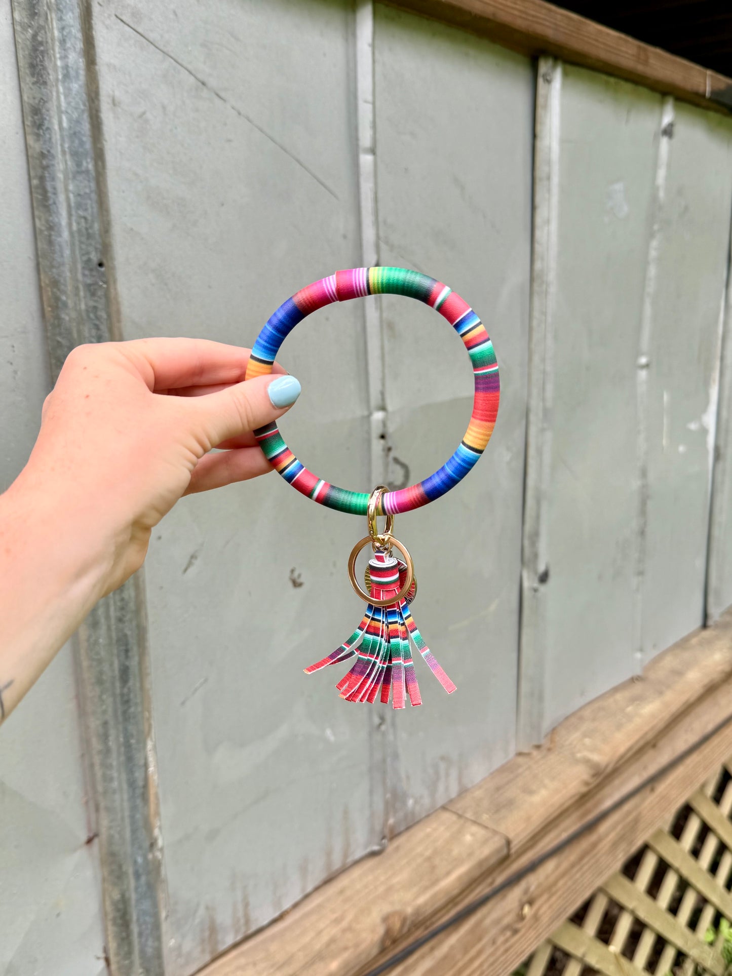 Serape Key Bangle