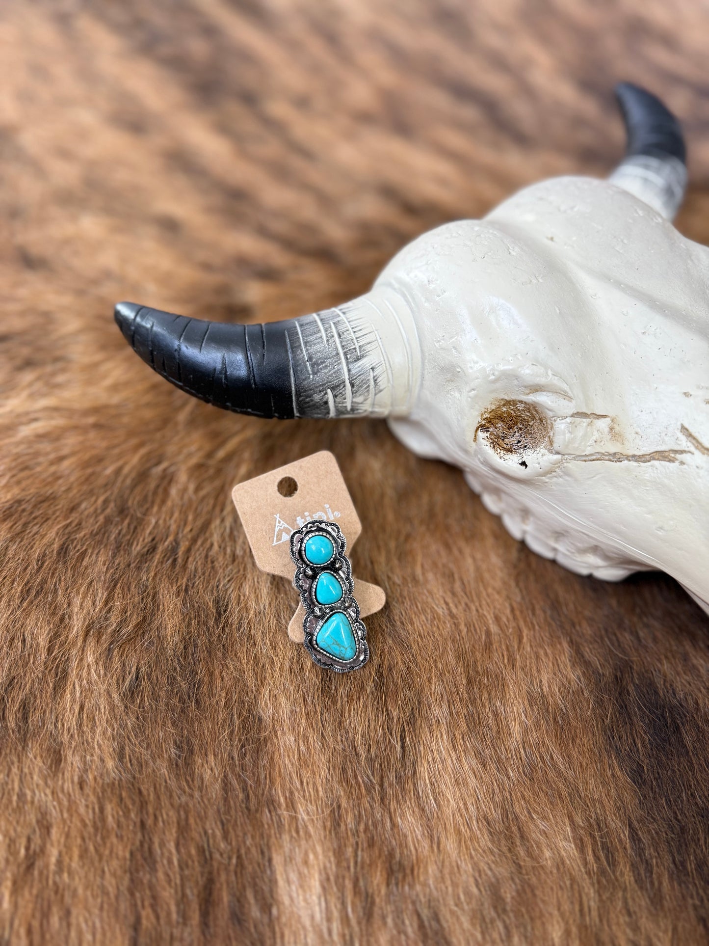 Turquoise Cuff Ring