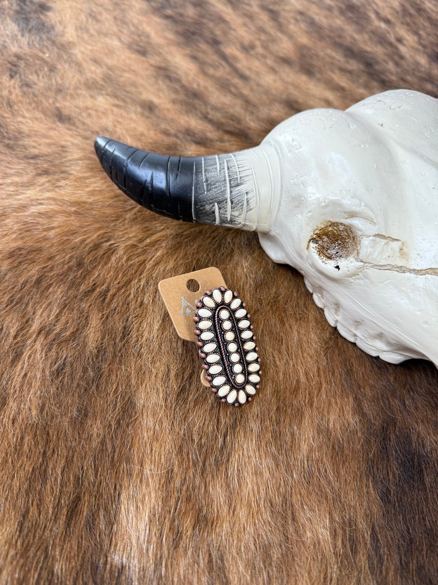 Western Style Cuff Ring