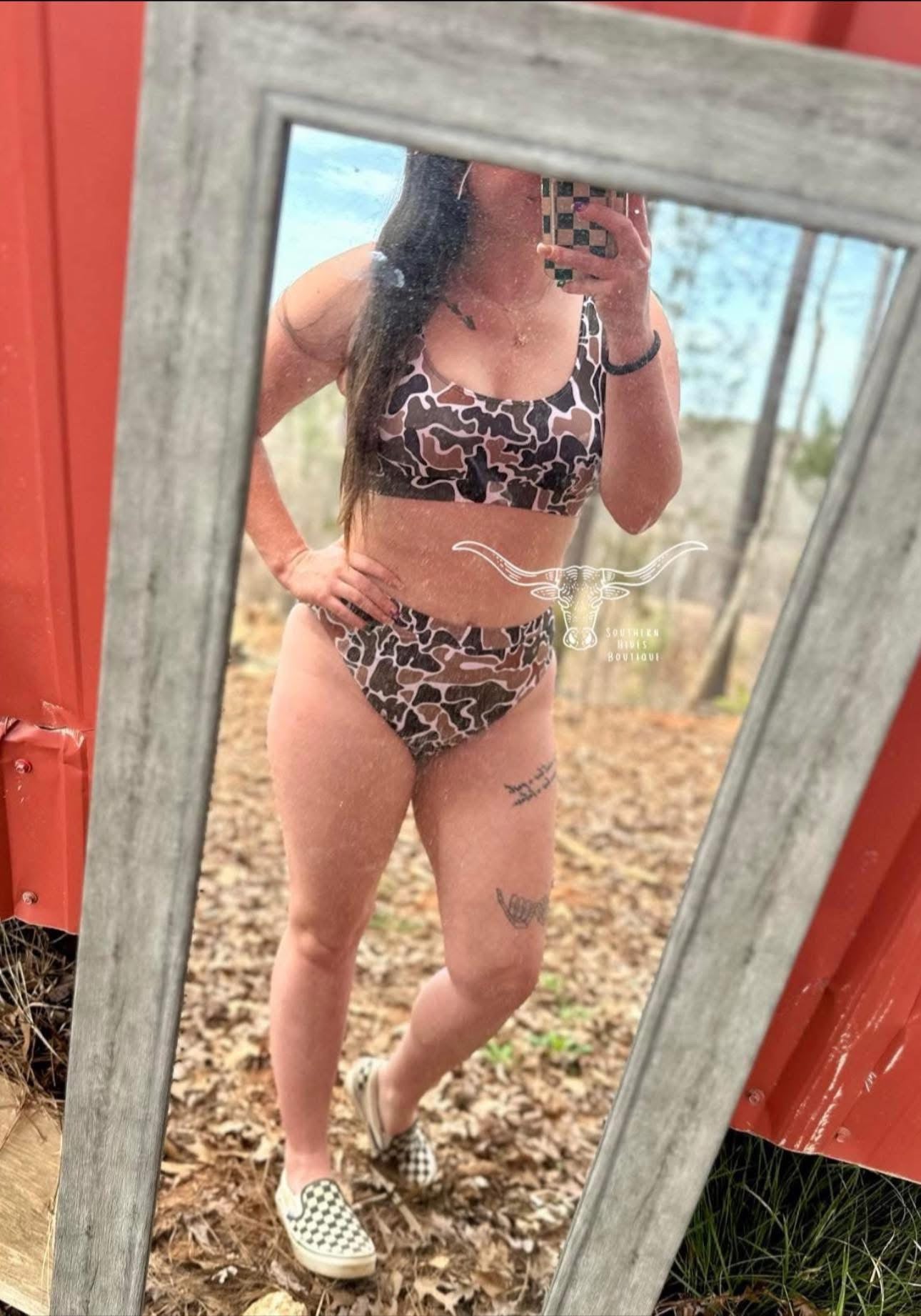 Duck Camo Women’s Bikini