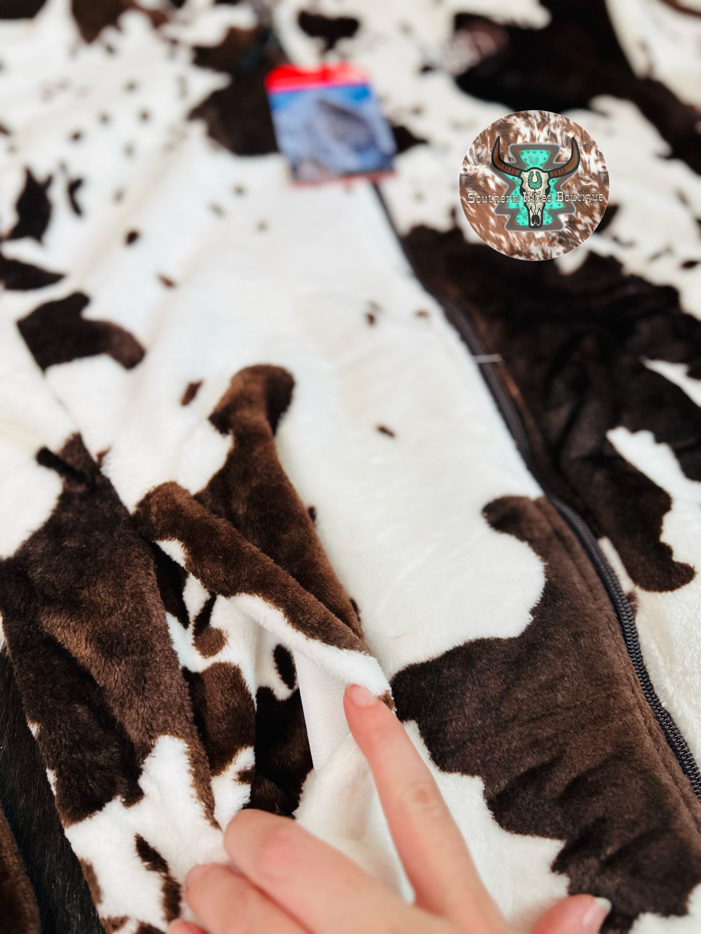 Cow Print Jacket - Adult **PRE ORDER**