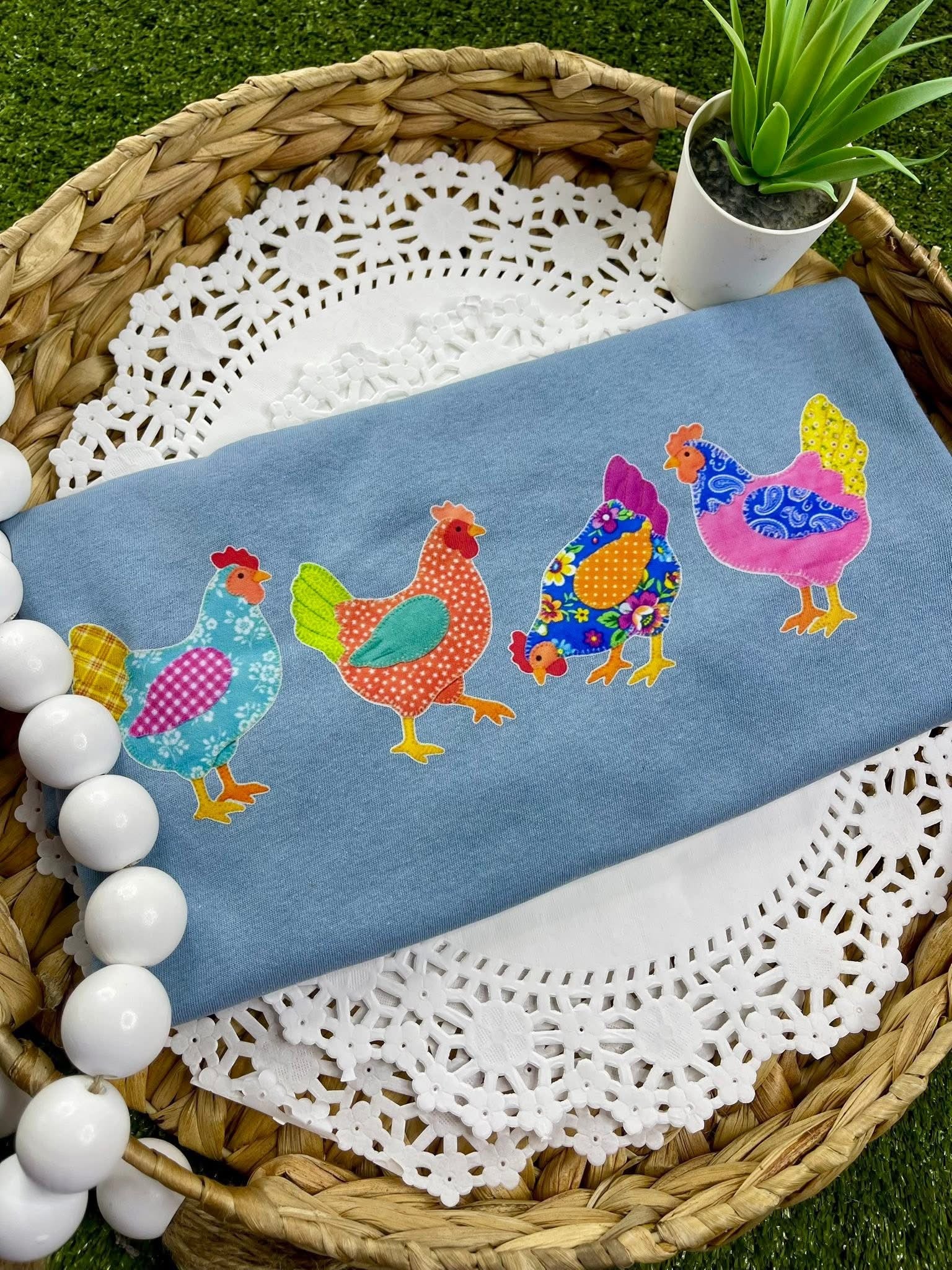 Neon Chickens Tee (DTF)
