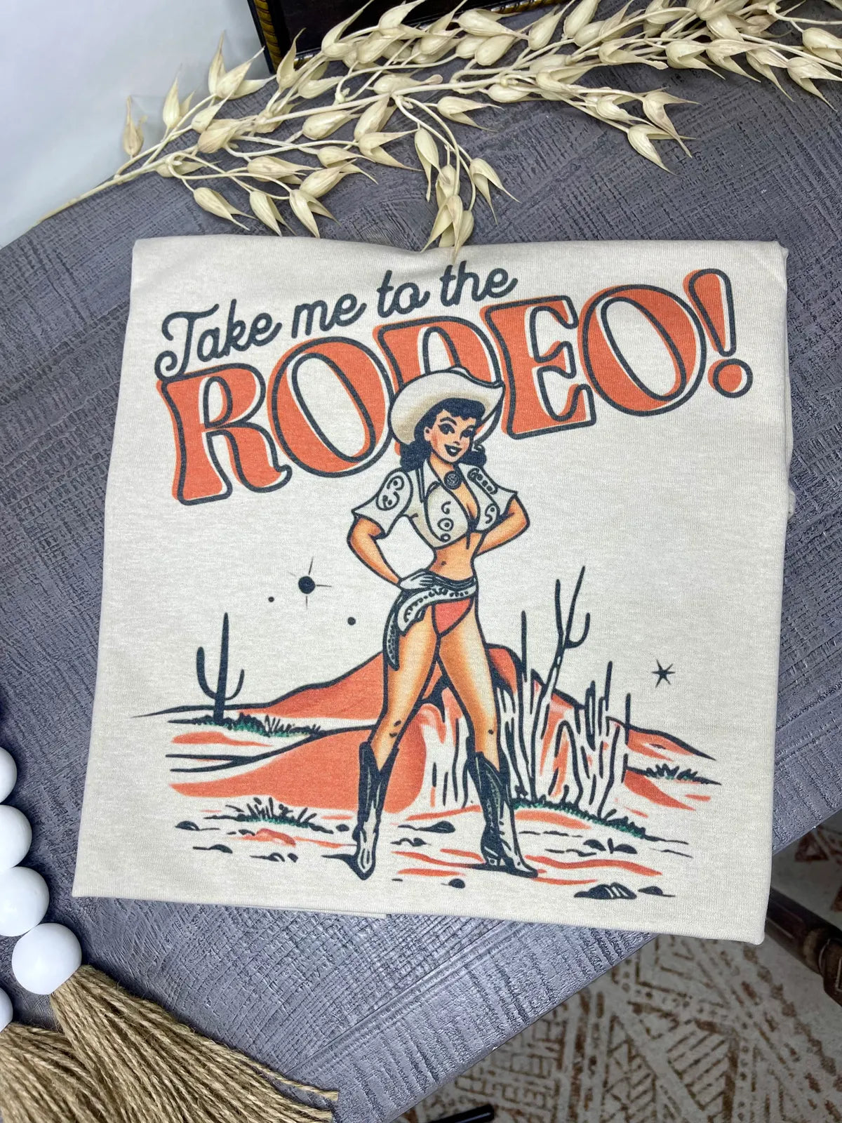 Take Me To The Rodeo Tee