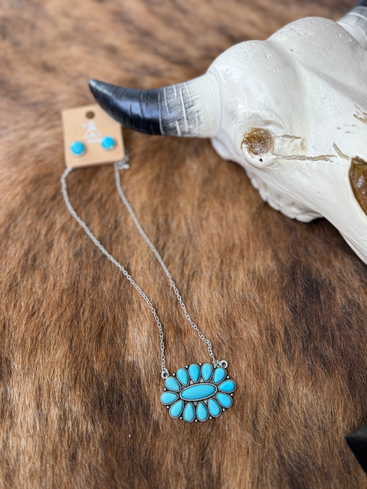 Concho Necklace Set