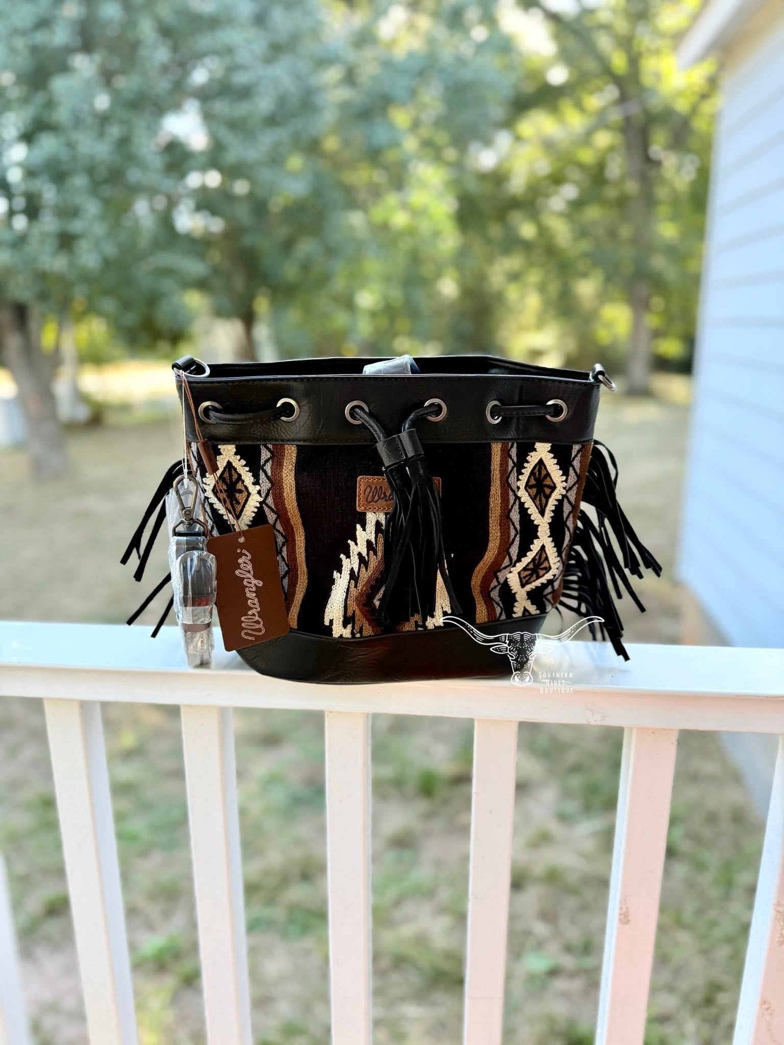 Wrangler Aztec Bucket Bag