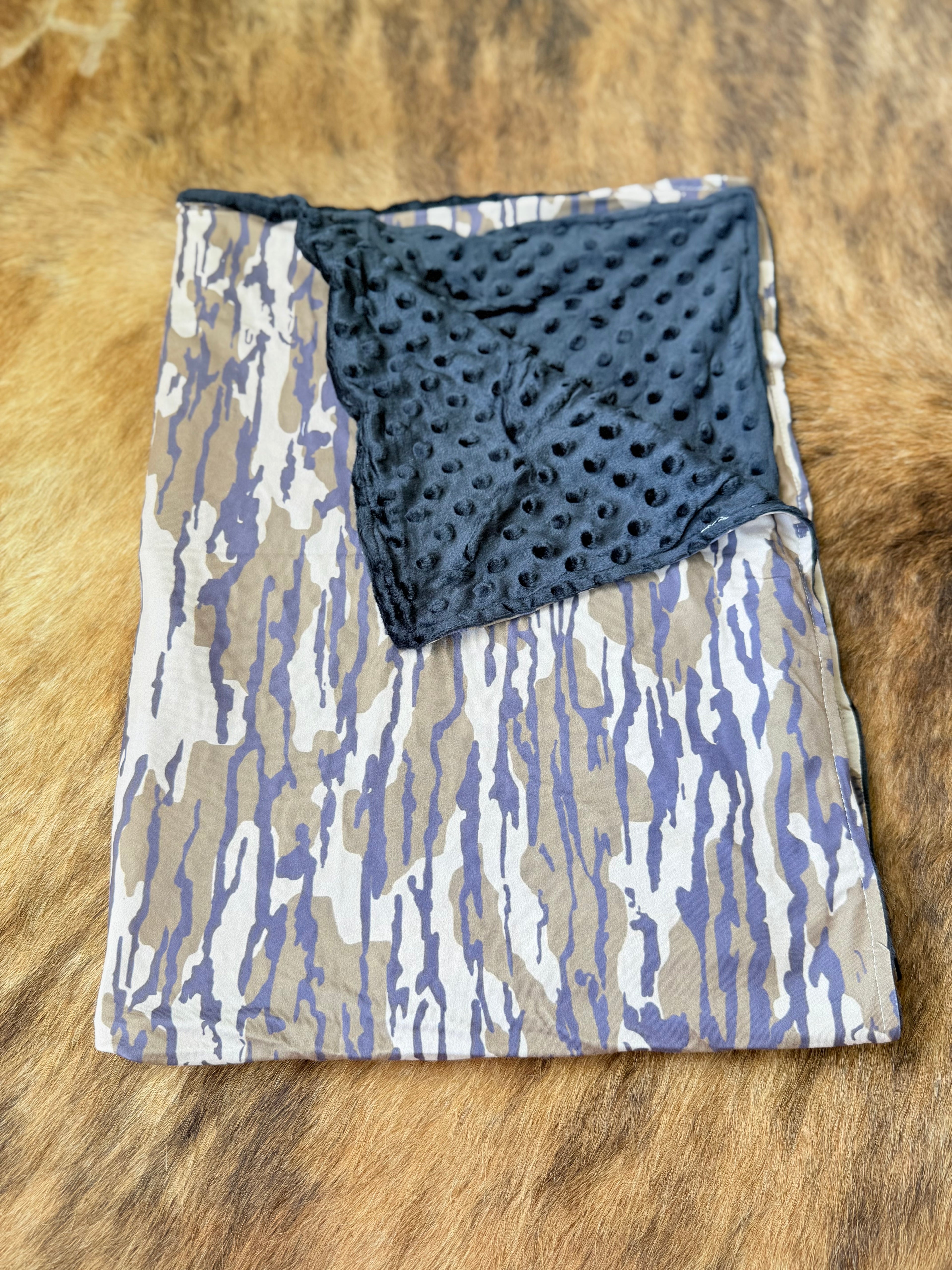 Bottomland Camo Blanket