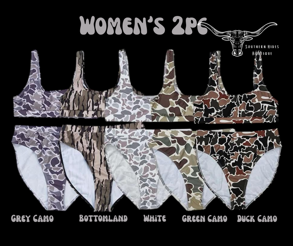 Women’s Camo Swim Suit