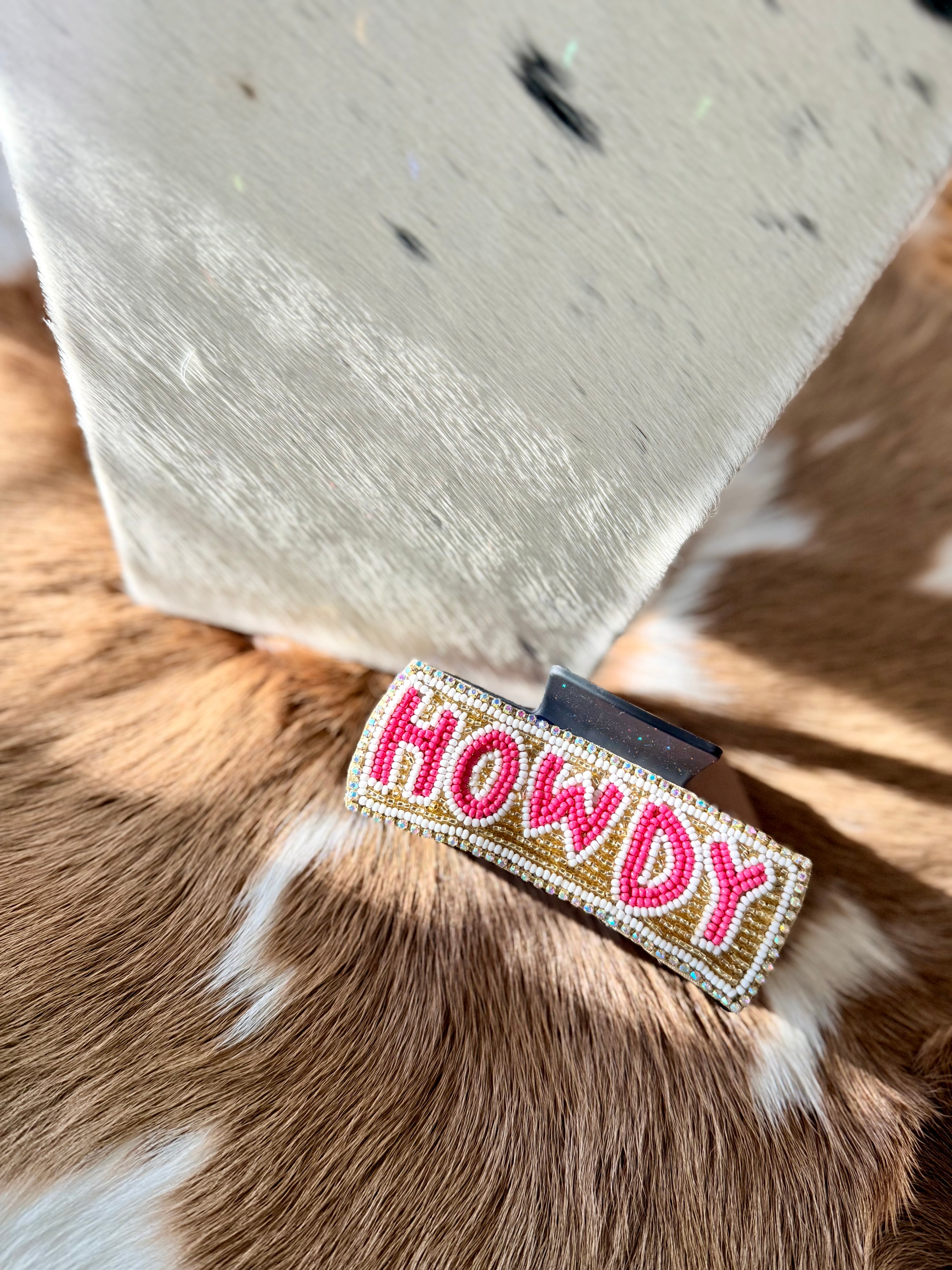 Howdy Claw Clip