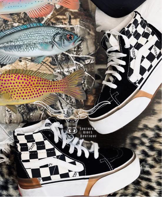 High top platform sneakers **PRE ORDER**