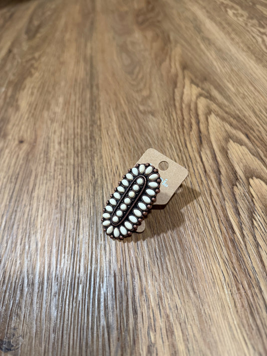 Western Style Cuff Ring