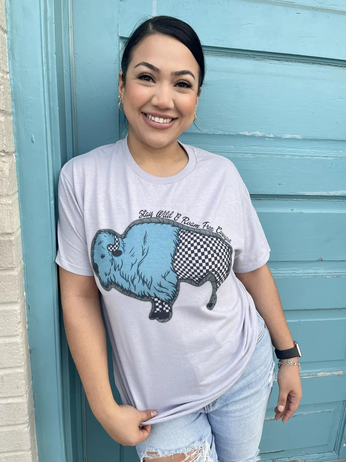 Buffalo Checkered Tee