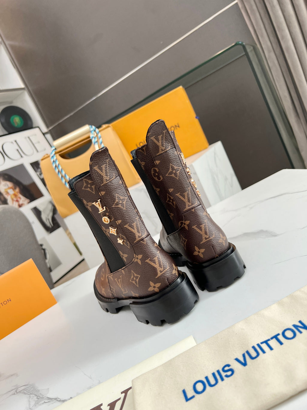 Monogram Boots **PRE ORDER**
