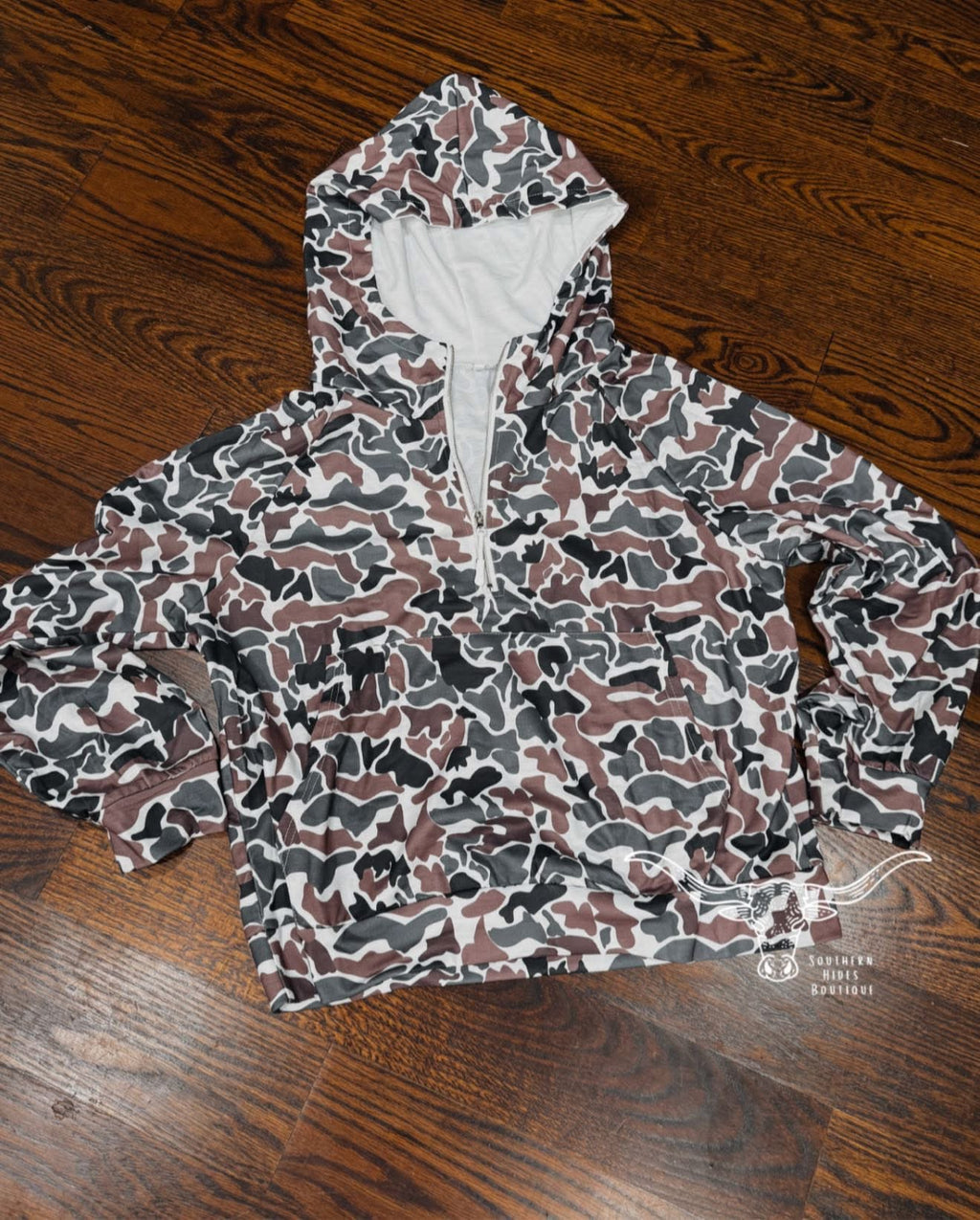 Camo Scuba Hoodie **PRE ORDER**