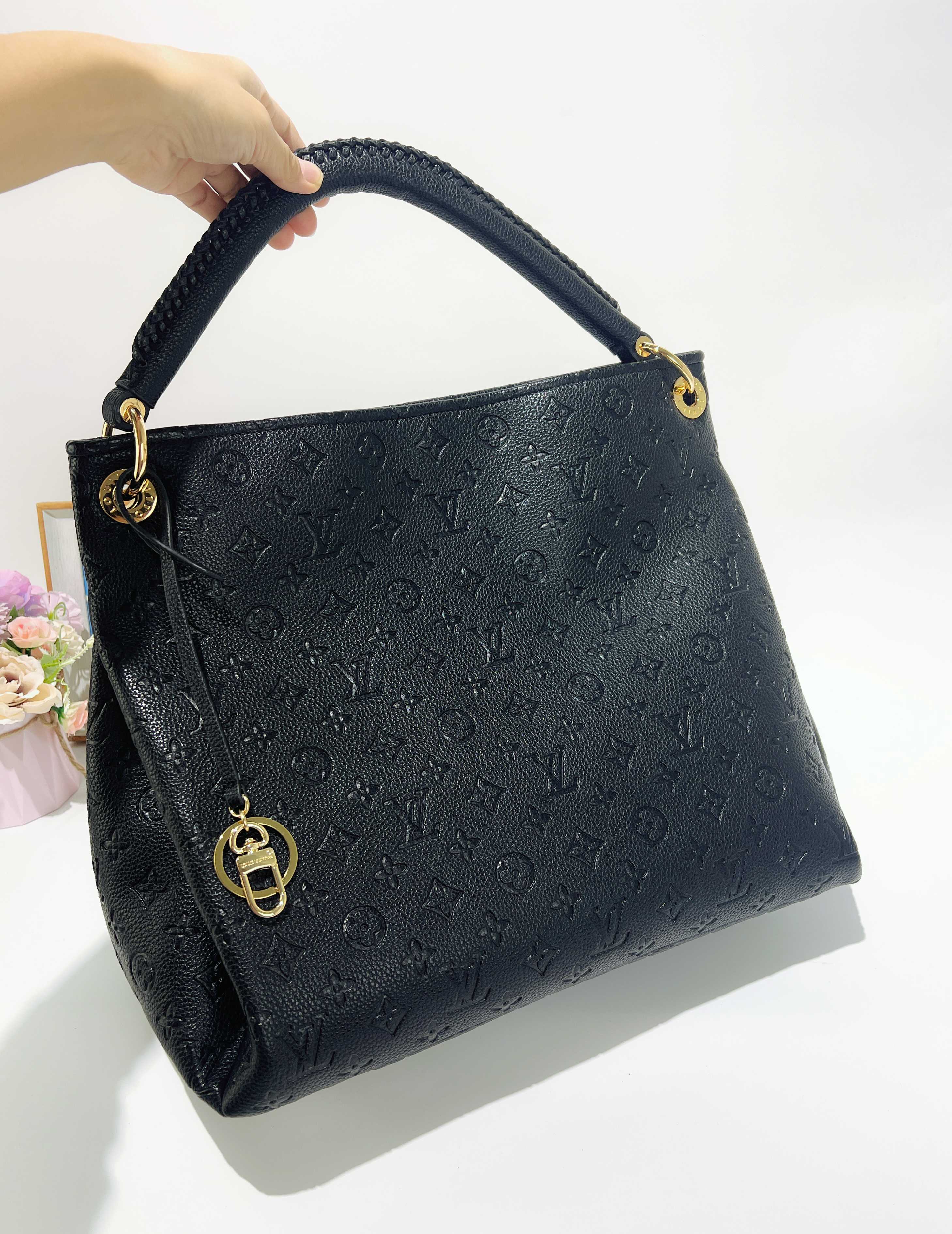 Black Artsy Handbag