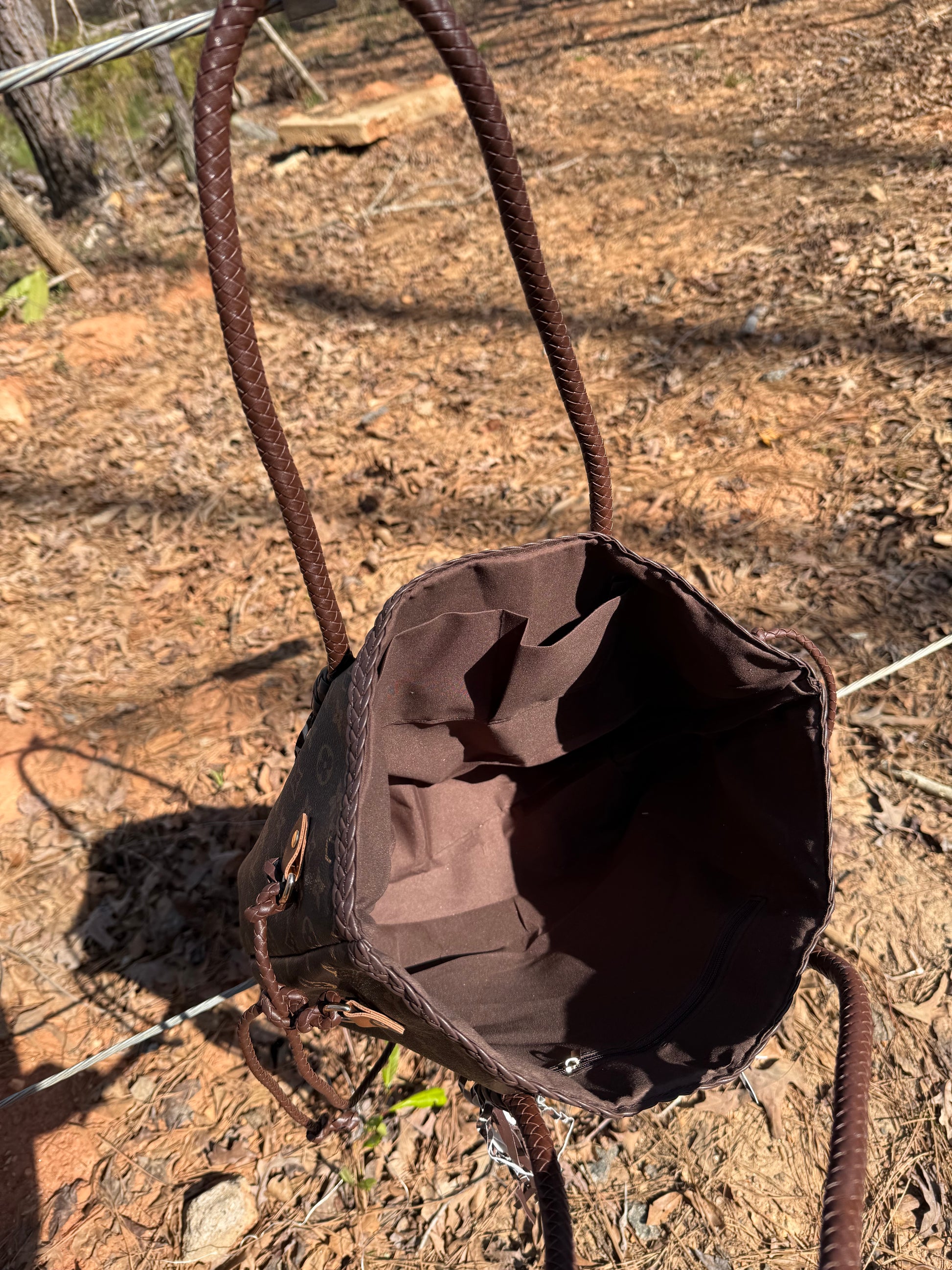 Leopard Fringe Tote **PRE ORDER**