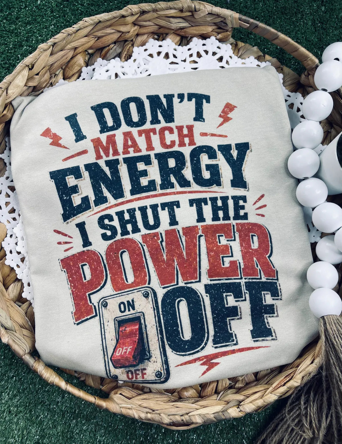 Power Off Tee