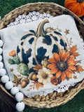 Cowprint Pumpkin Tee (Sub)