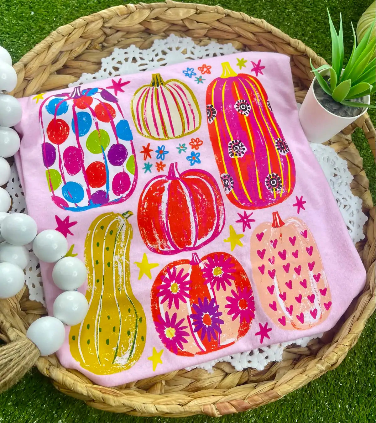 Pink Pumpkins Tee (DTF)