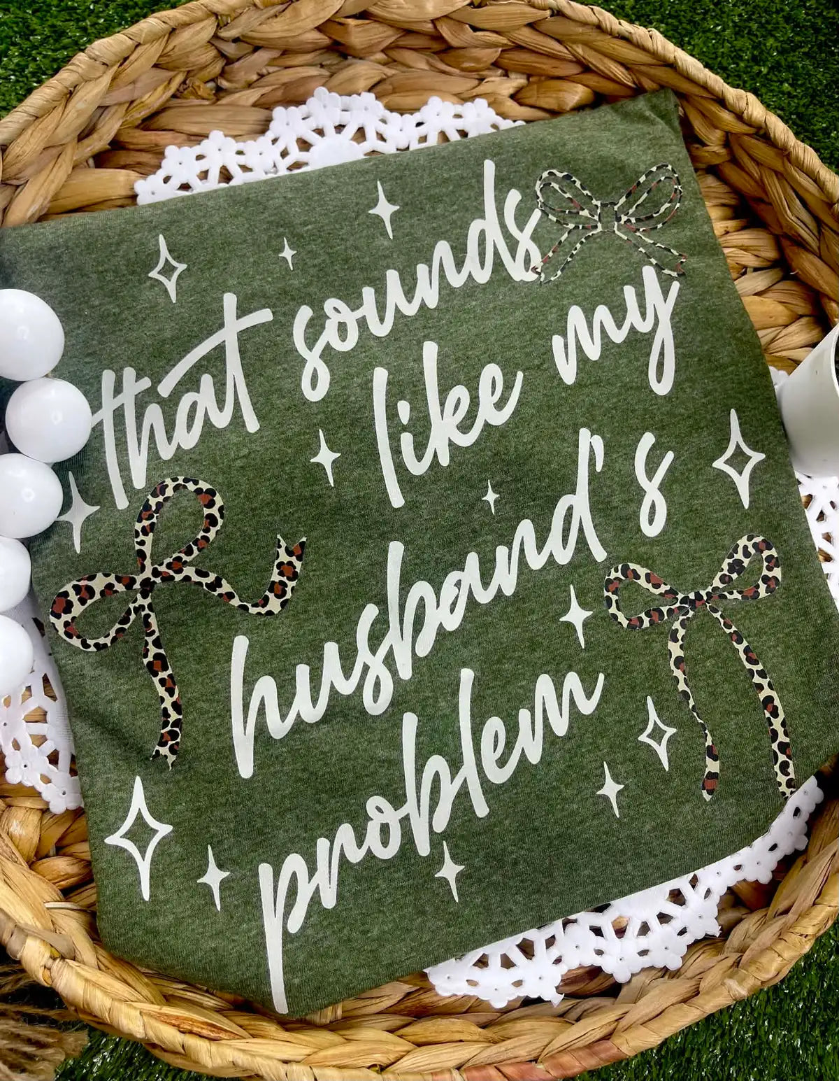 My Husband’s Problem Tee (DTF)