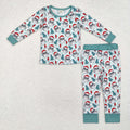 Retro Santa Bamboo PJs **PRE ORDER**