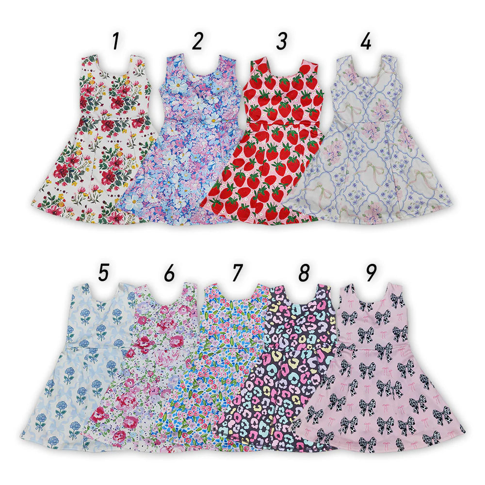 Athletic Dresses W/ Built in Shorts **PRE ORDER**