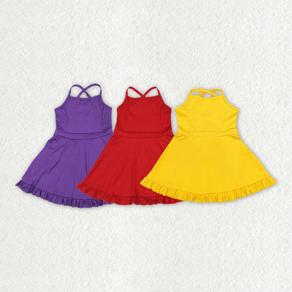 Athletic Dress W/ Shorts (12 colors)