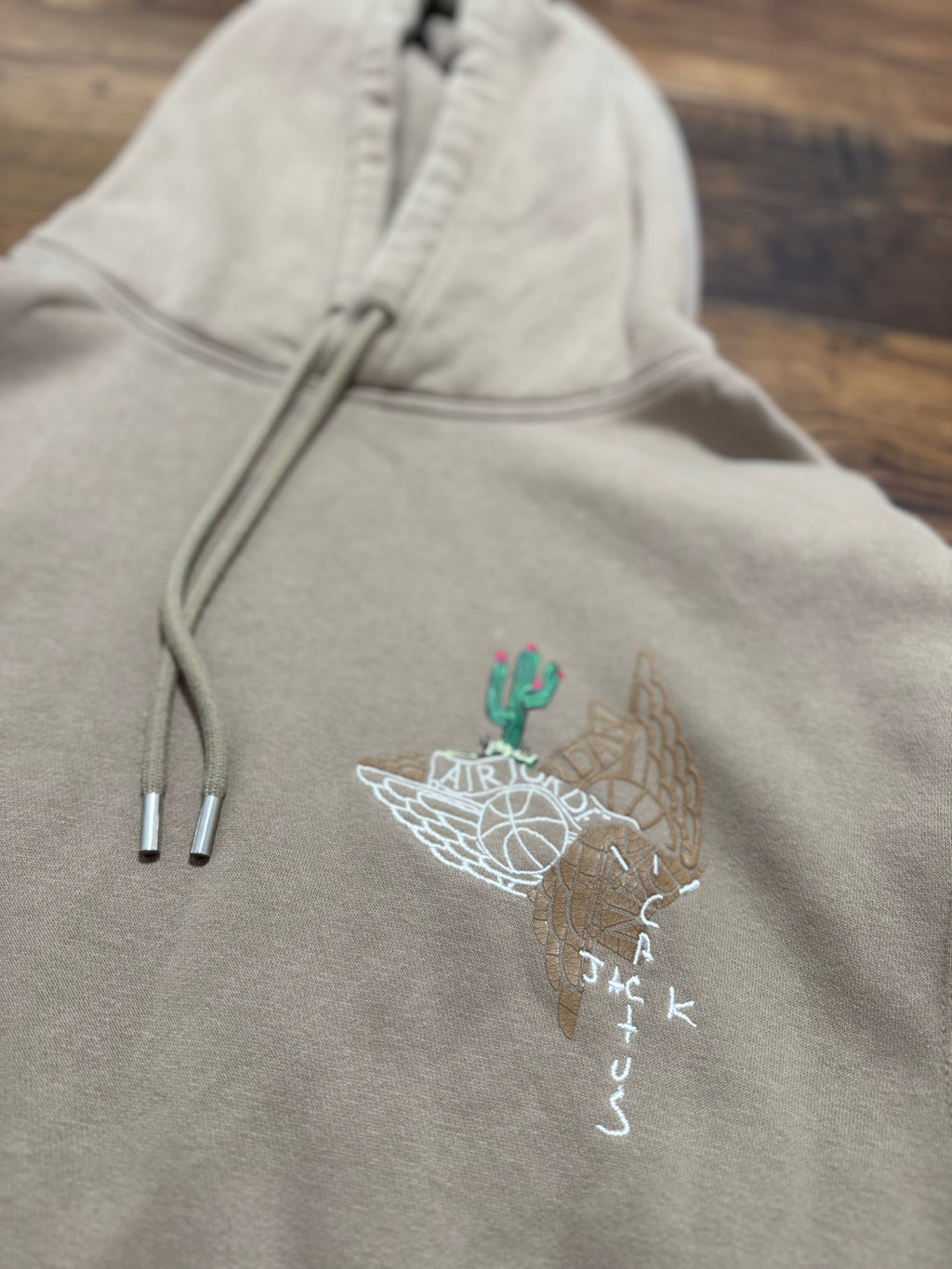 Air Jordan + Cactus Jack Hoodie Size Lg