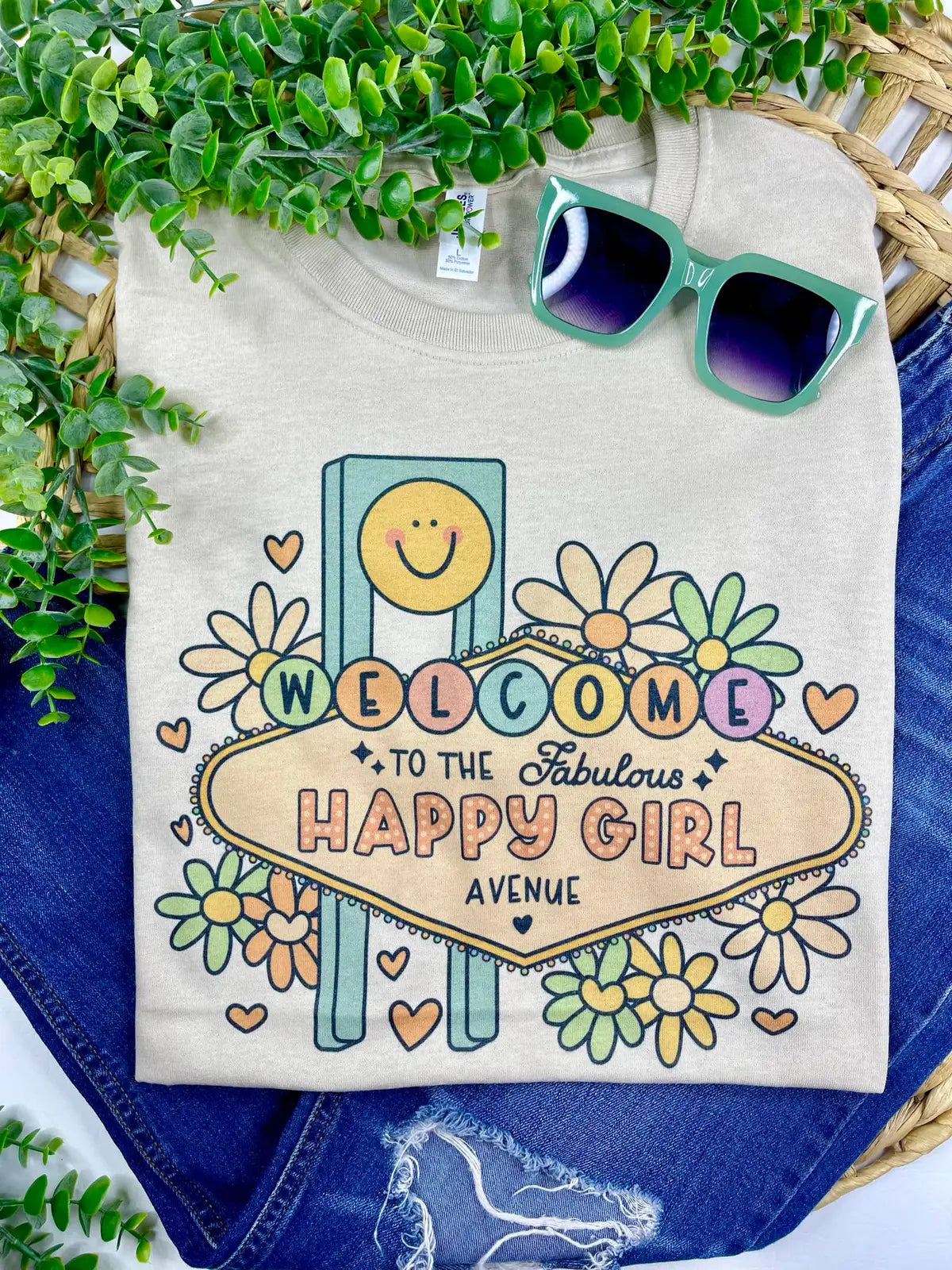 Happy Girl Tee