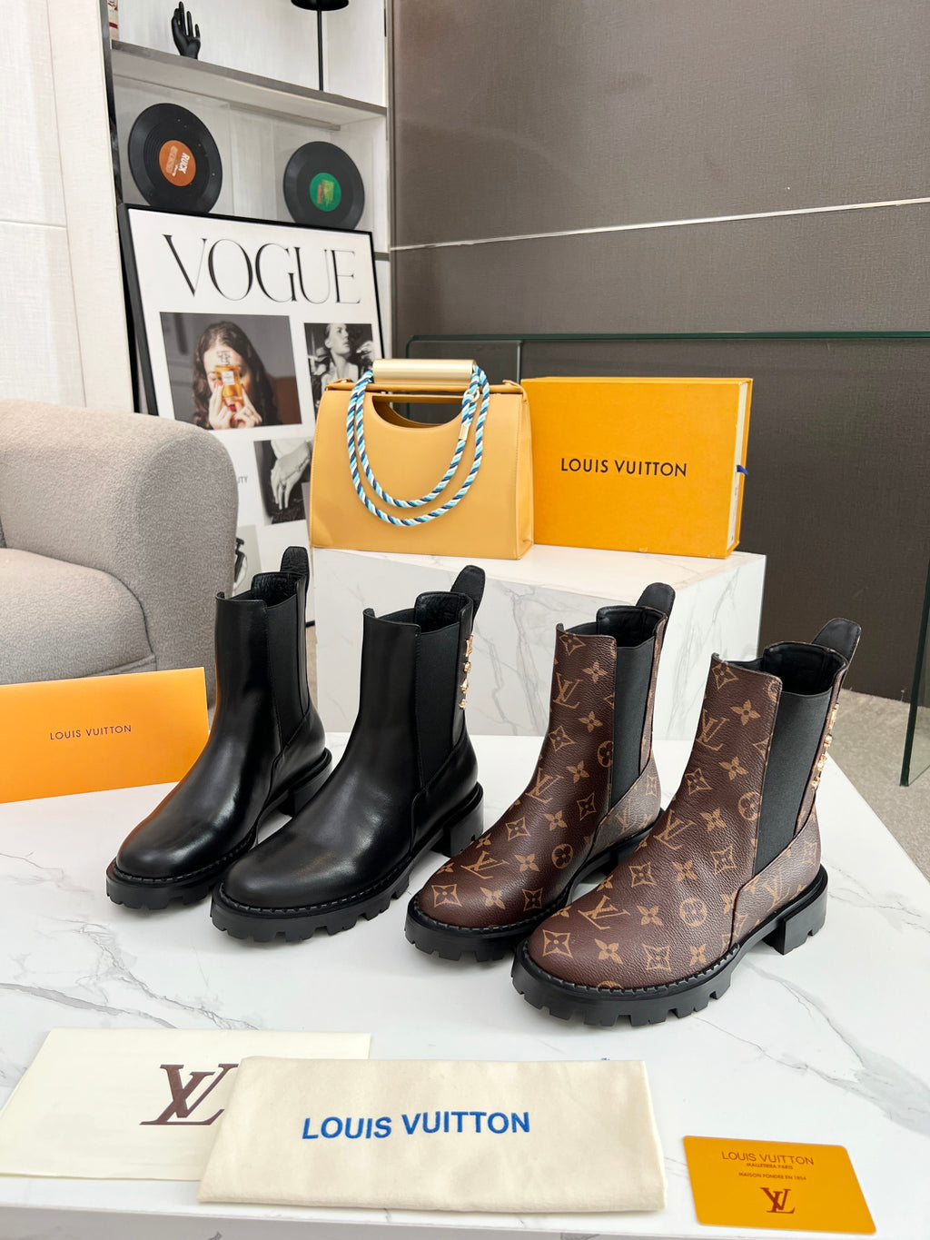 Monogram Boots **PRE ORDER**