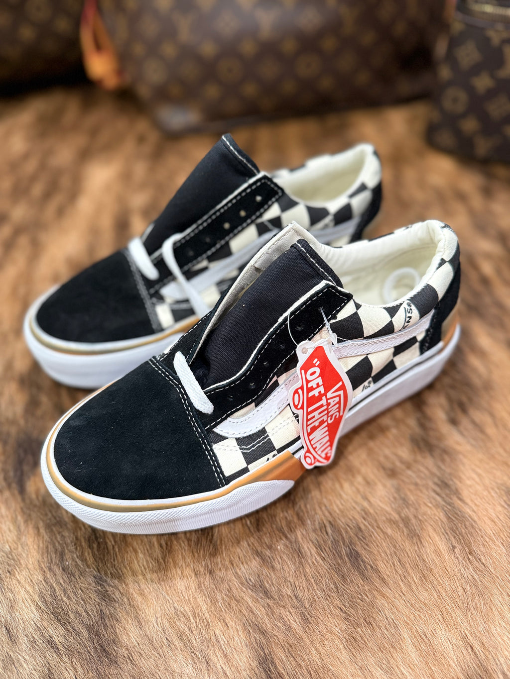 Platform Checkered Shoes **PRE ORDER**