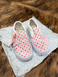 Checkered Pink Slip Ons **PRE ORDER**
