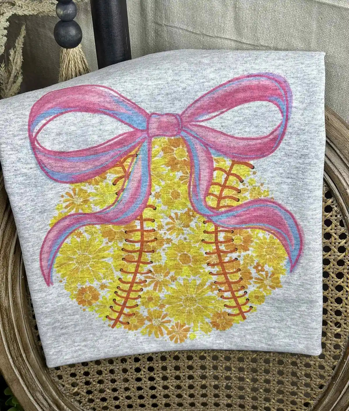 Softball Bow Tee
