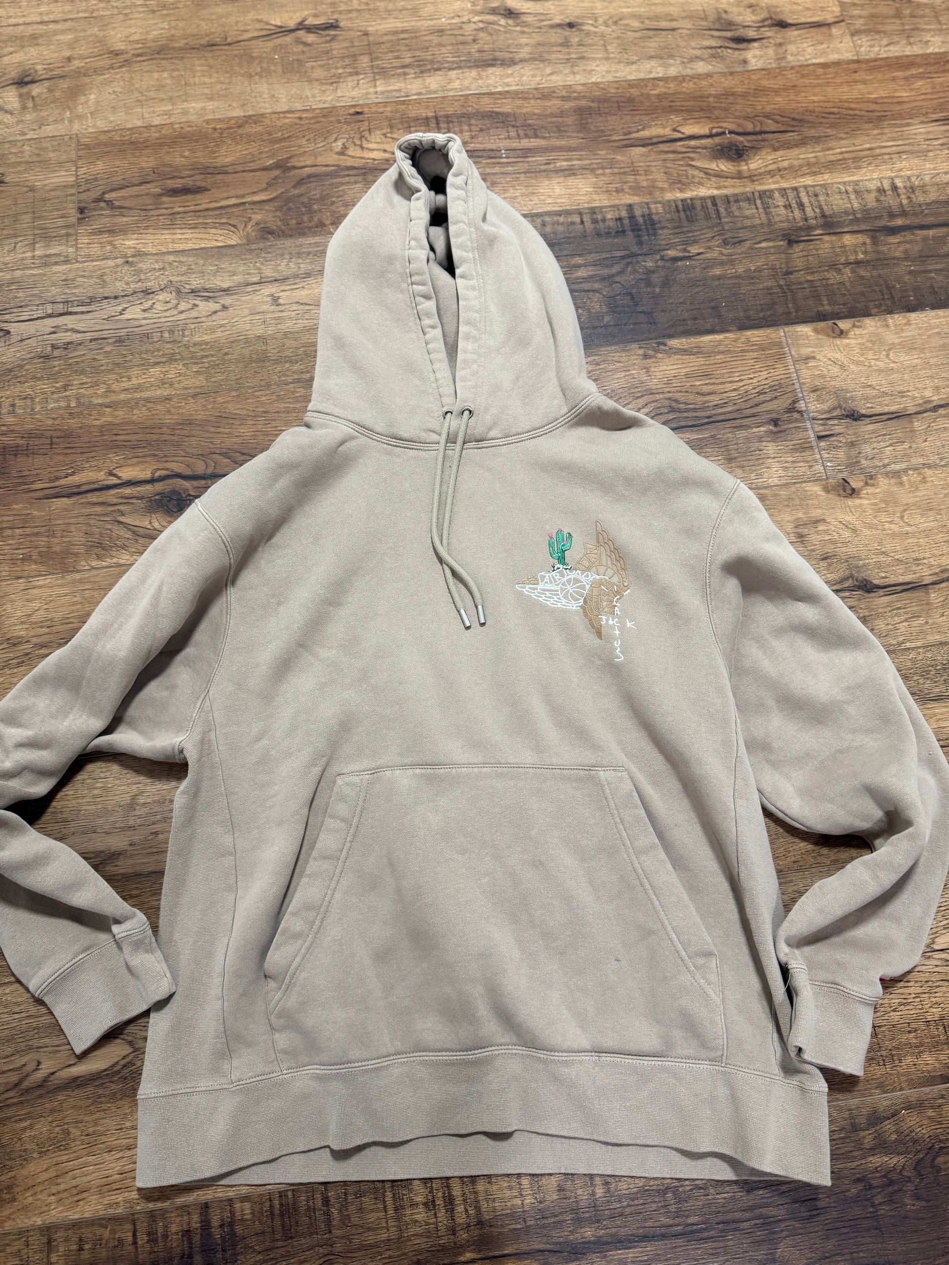 Air Jordan + Cactus Jack Hoodie Size Lg