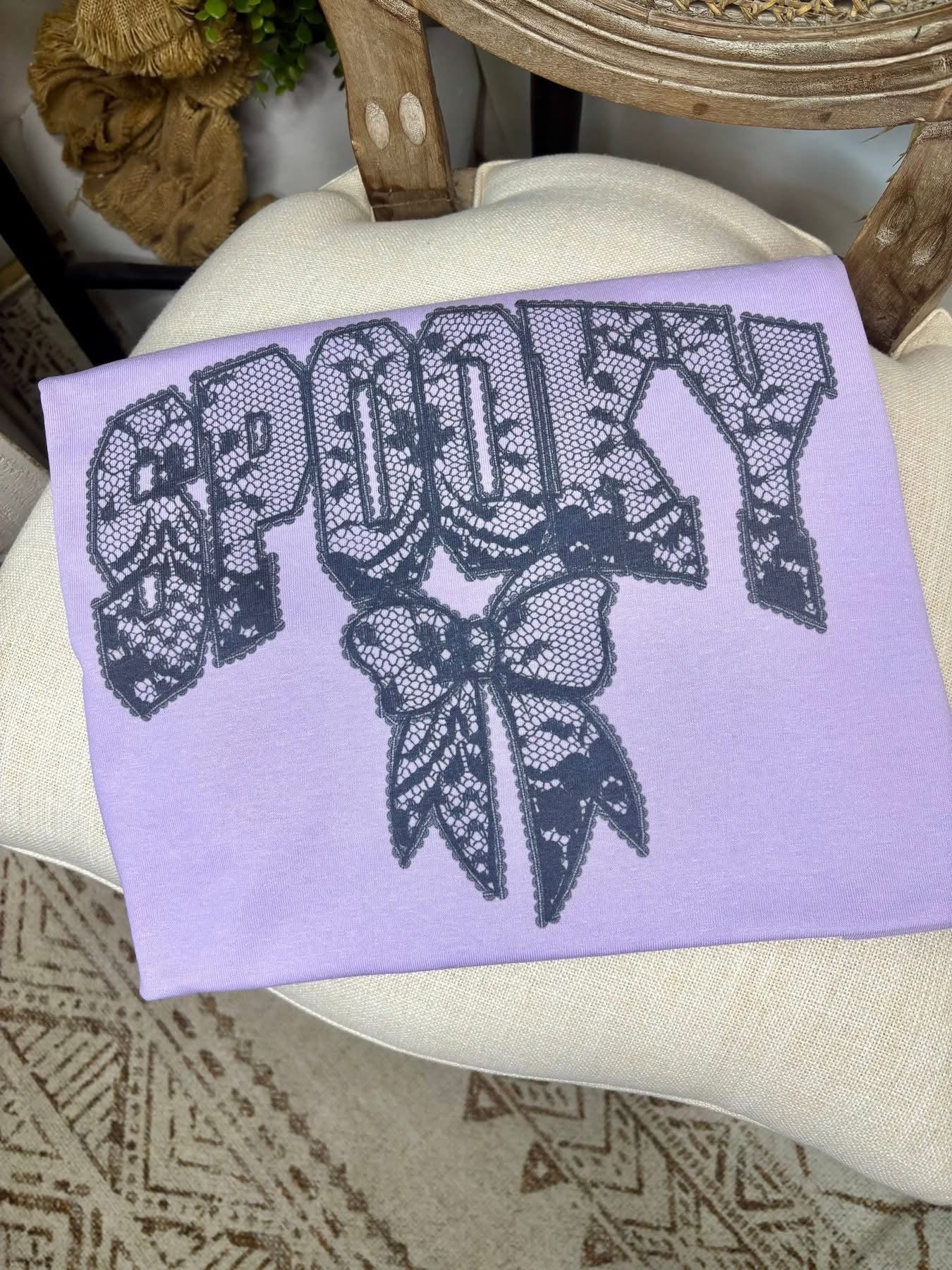 Spooky Lace Tee