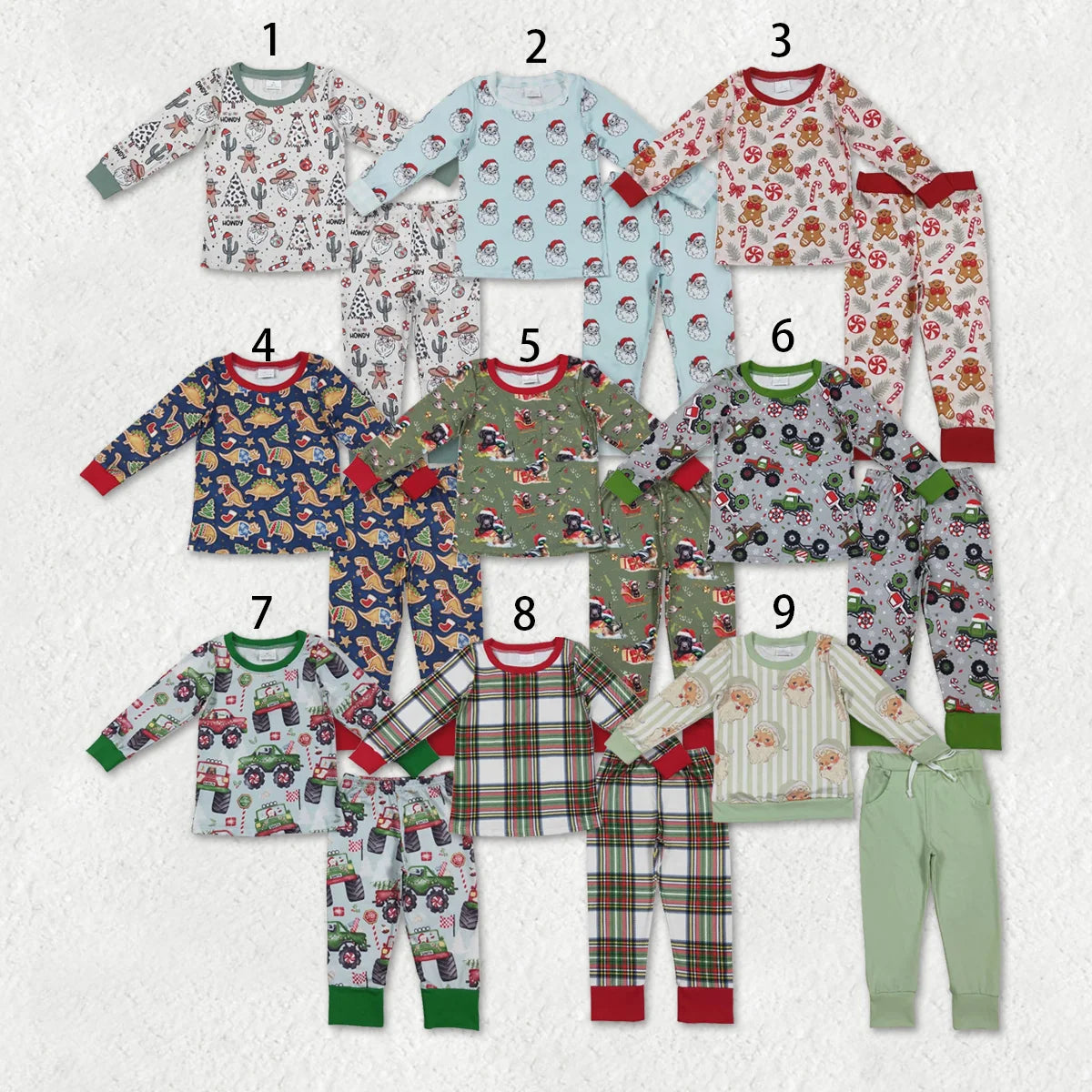 Toddler Boy Christmas PJs **PRE ORDER**