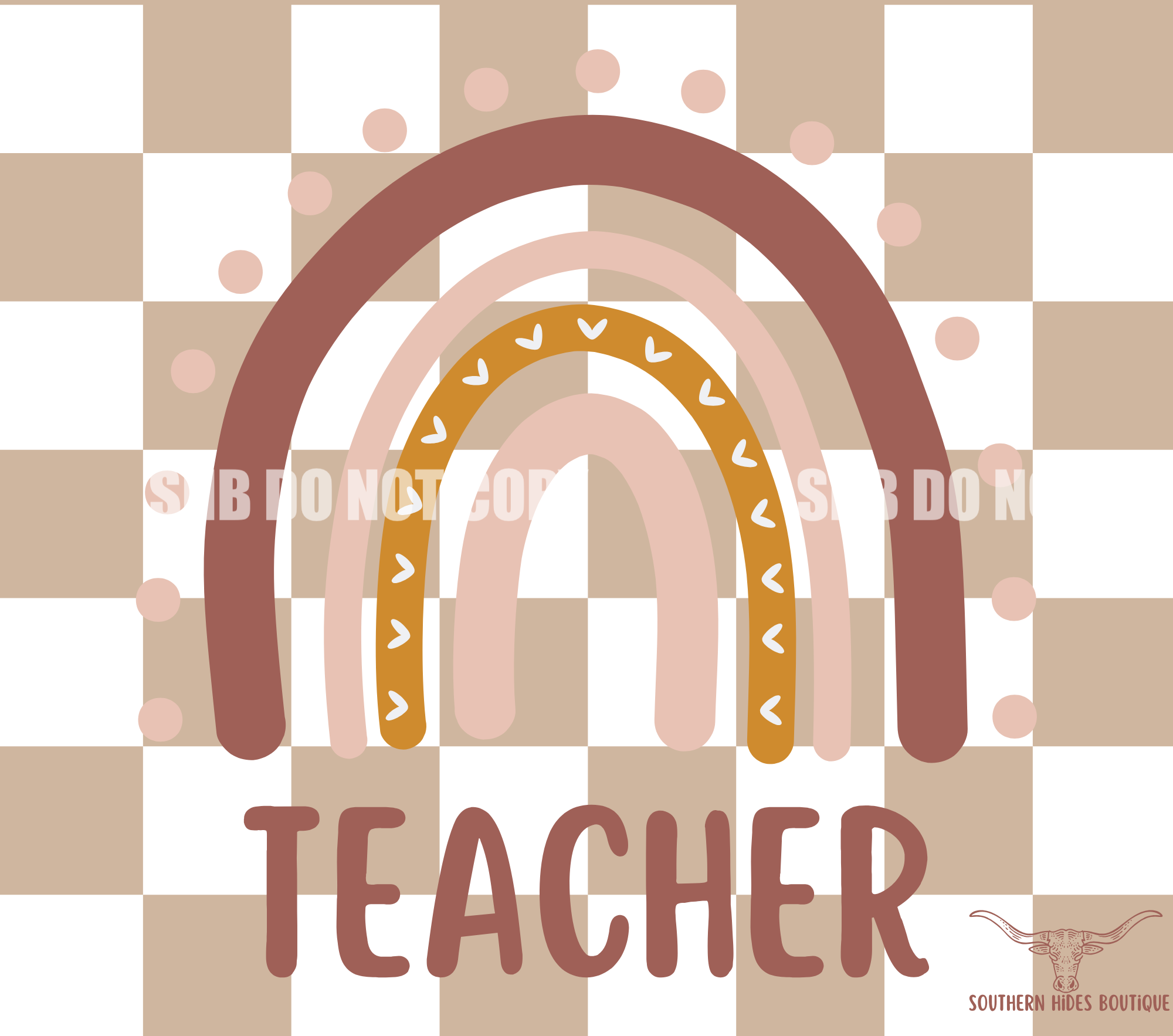 **DIGITAL DOWNLOAD** Boho Teacher