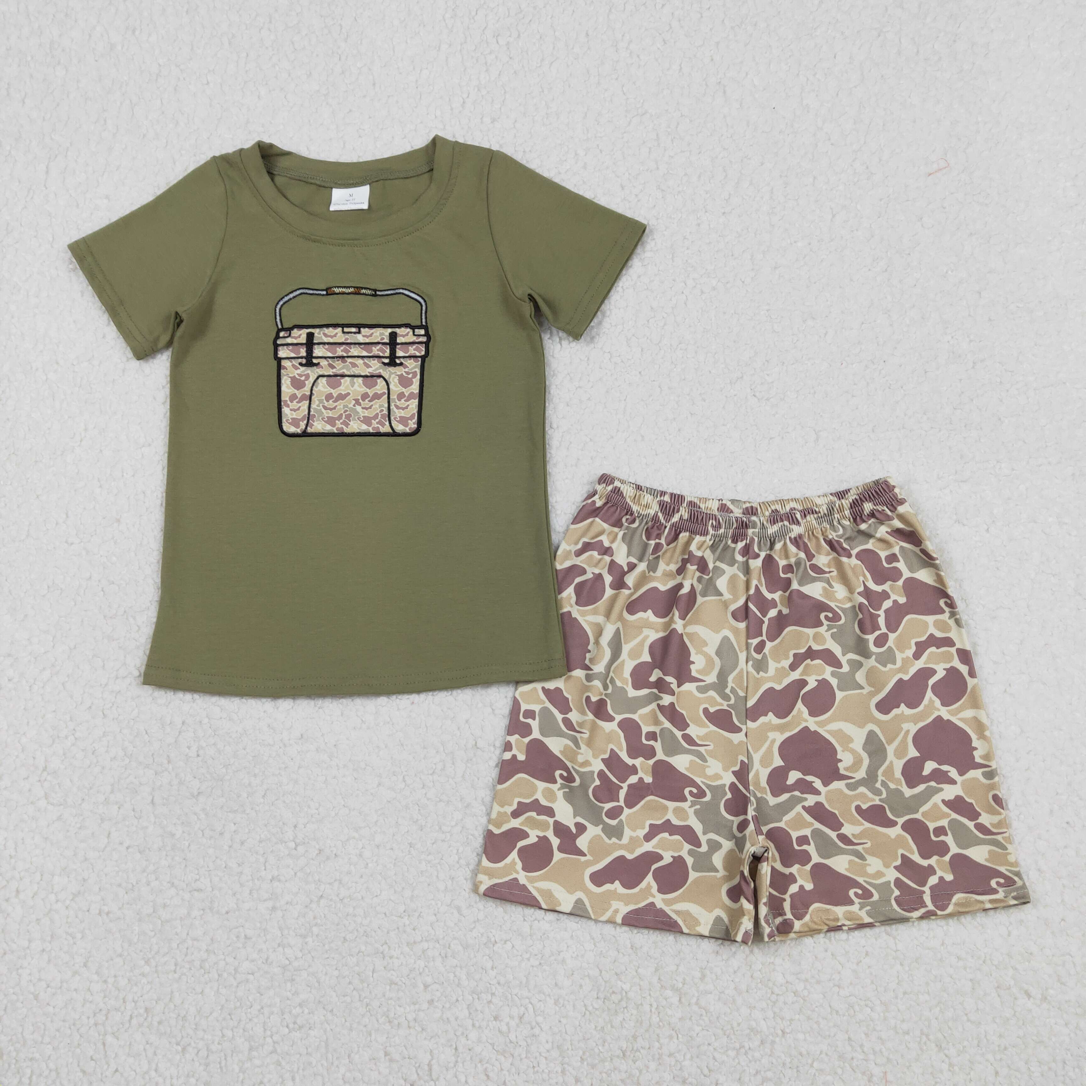 Camo Cooler Shorts Set