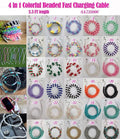 4-in-1 Beaded Phone Chargers