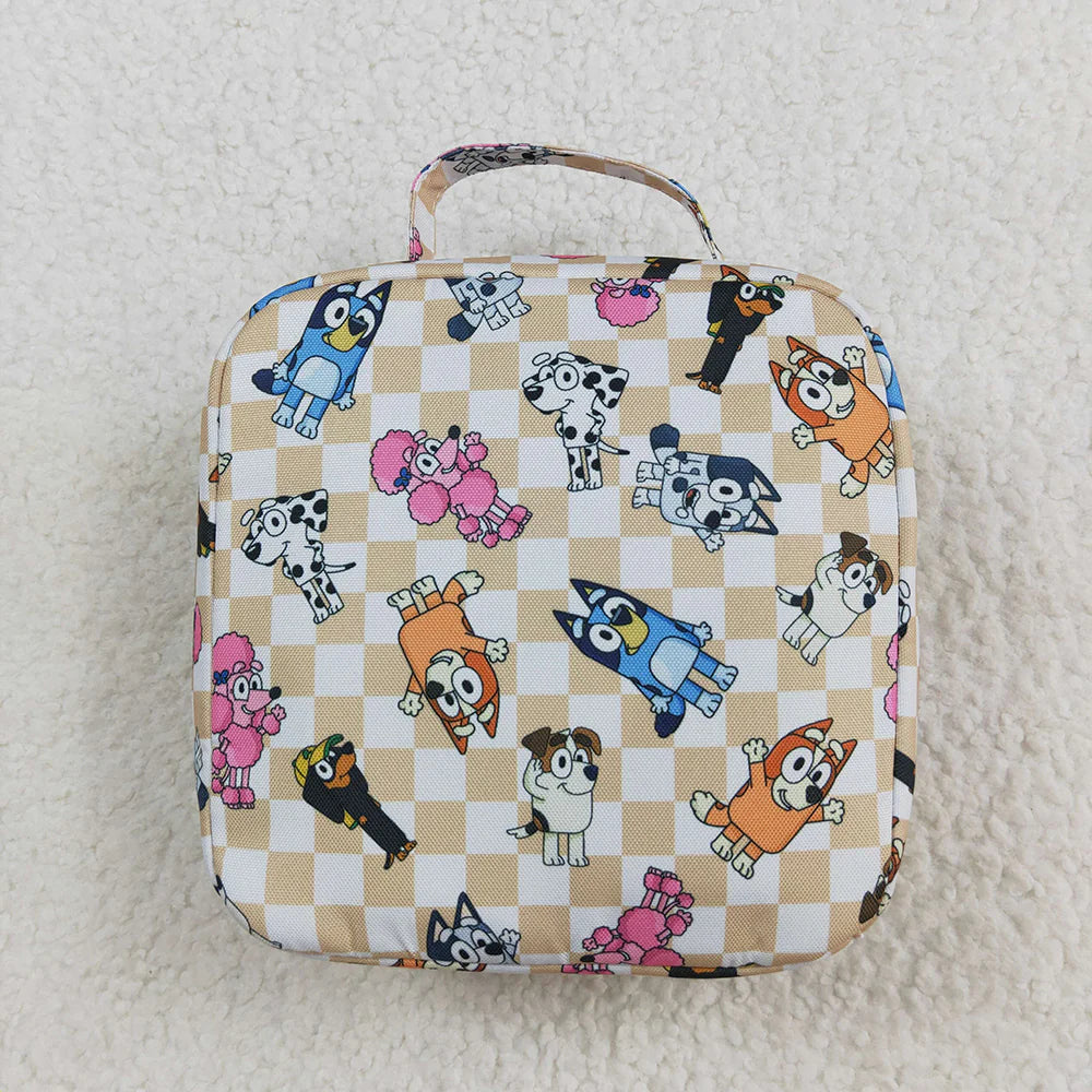 Blue Dog Checkered Backpack & Lunchbox **PRE ORDER**