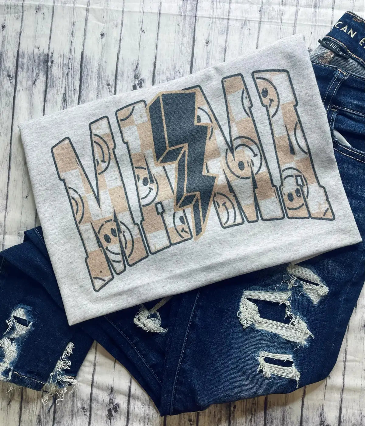 Smiley Bolt Tee