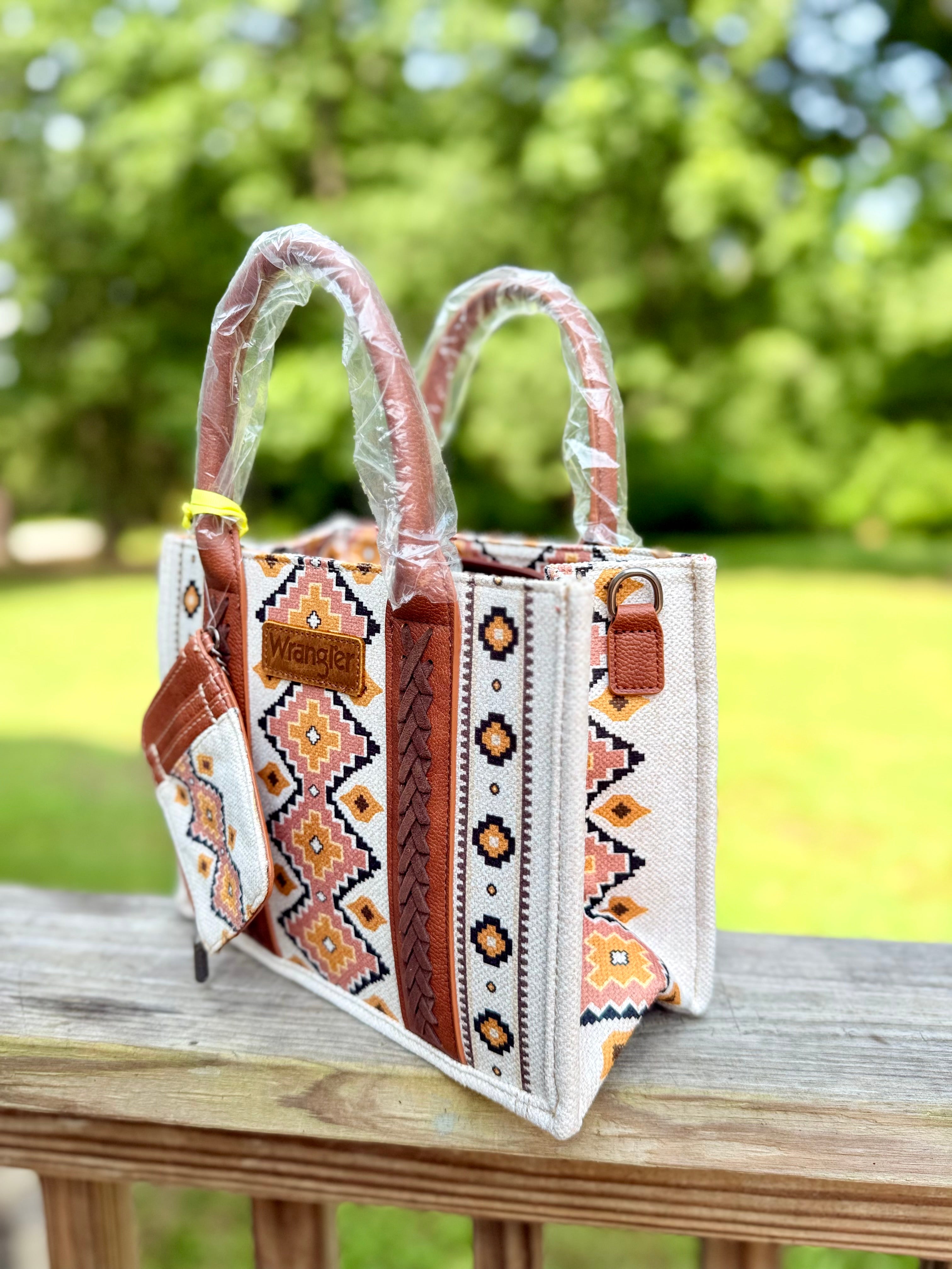 Aztec Wrangler Crossbody & Wallet Set