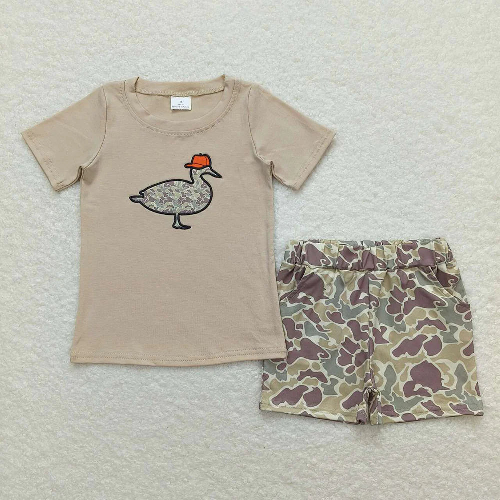 Camo Duck Shorts Outfit **PRE ORDER**