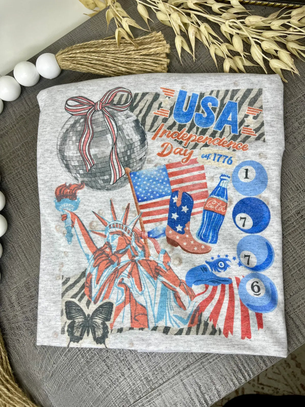 USA Collage Tee