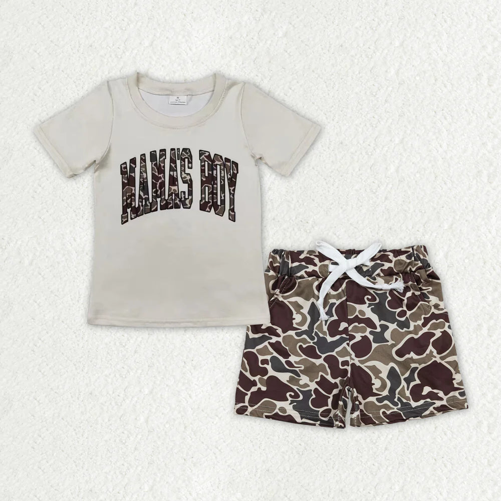 Mama’s Boy Shorts Set **PRE ORDER**