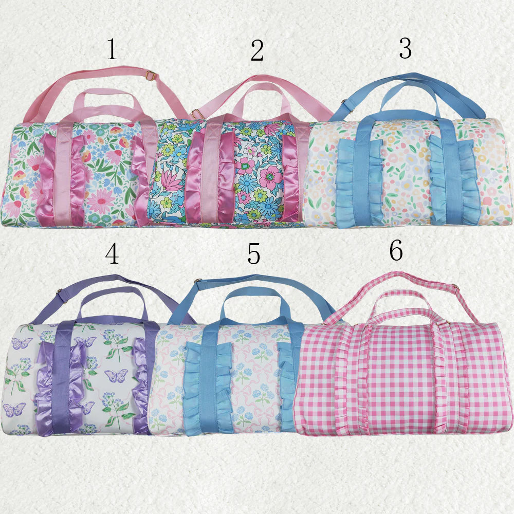 Ruffle Gym Duffles
