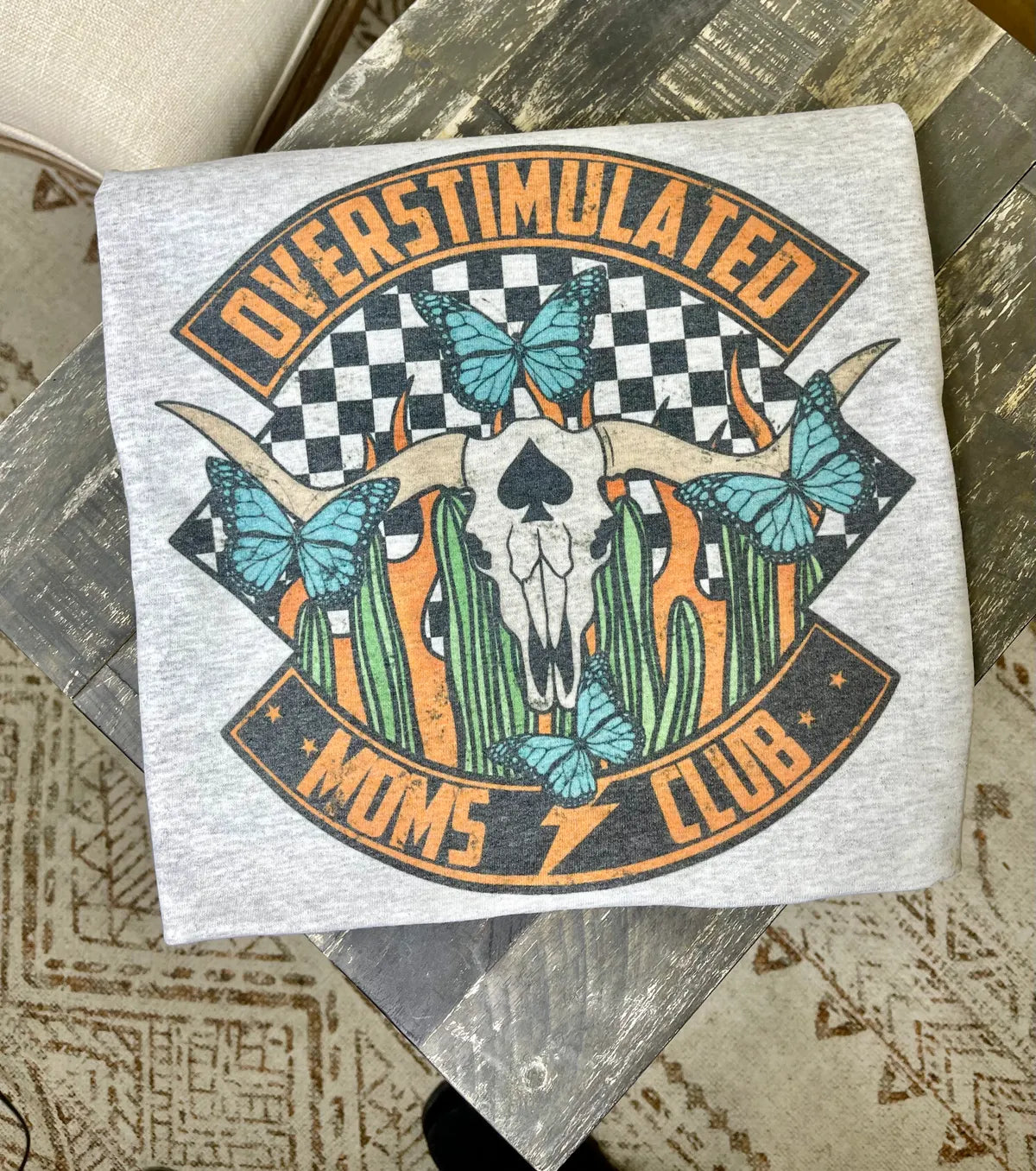 Overstimulated Moms Tee