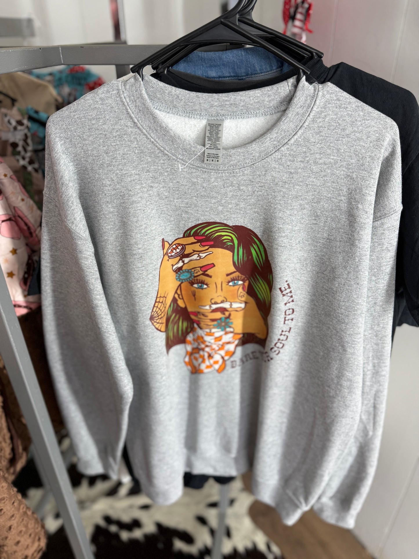 Bare Your Soul Crewneck