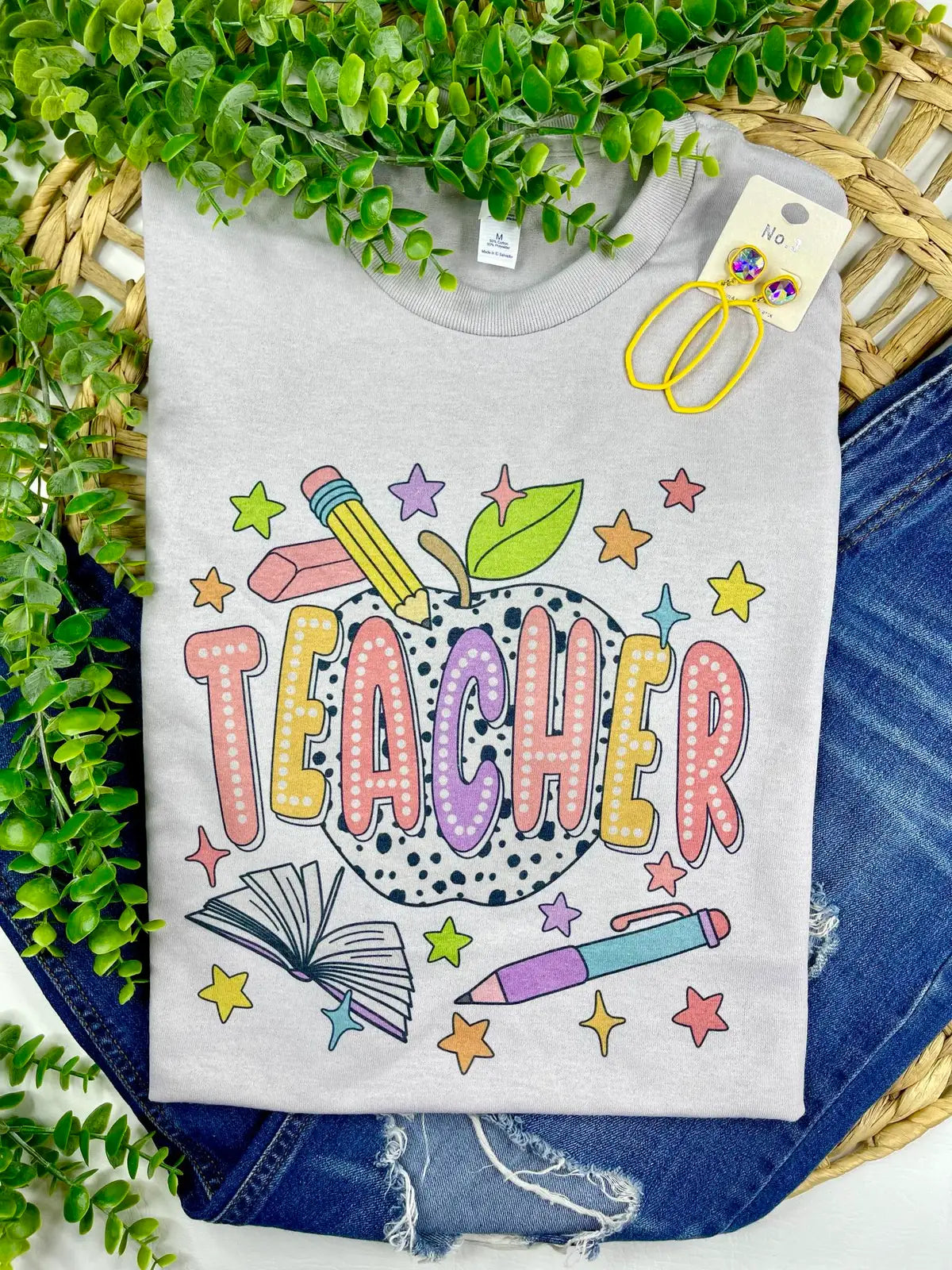 Teacher Apple Tee